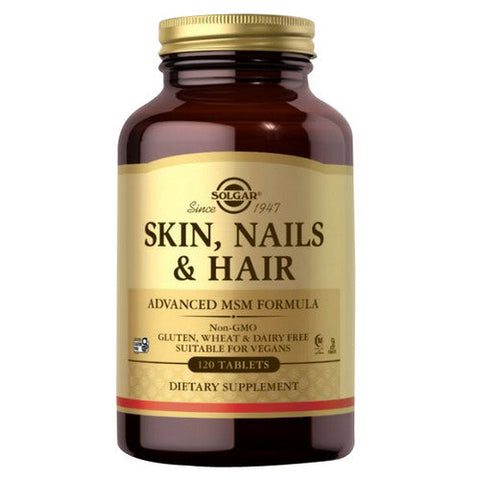 Solgar, Skin - Nails & Hair Tablets, 120 Tabs