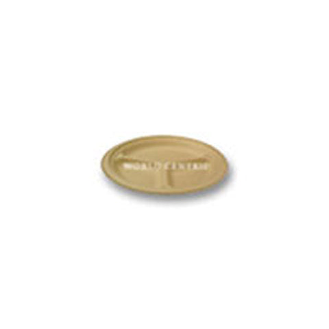 World Centric, 3 Compartment Plate 10 Inch, 20 Count(Case Of 12)