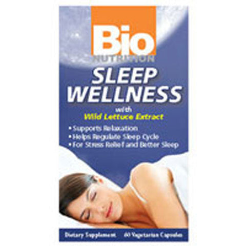 Bio Nutrition Inc, Sleep Wellness, 60 VEG CAPS