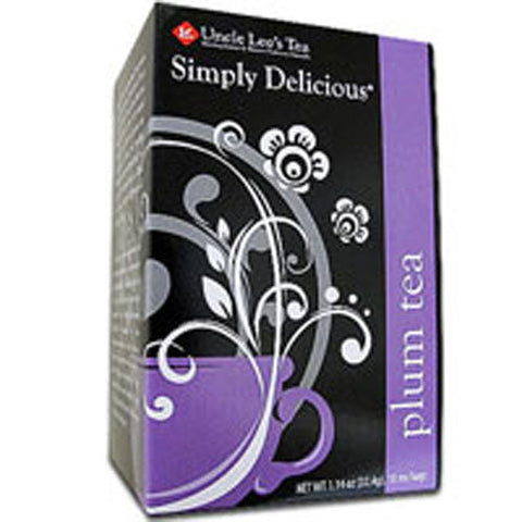 Uncle Lees Teas, Simply Delicious Plum Tea, 18 Bags