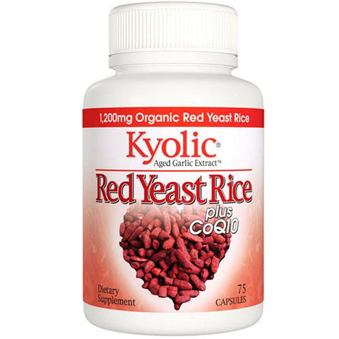 Kyolic, Kyolic Red Yeast Rice, 75 Caps