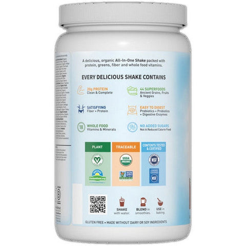 Garden of Life, RAW Organic Meal Powder Vanilla Spiced Chai, 1115g Powder