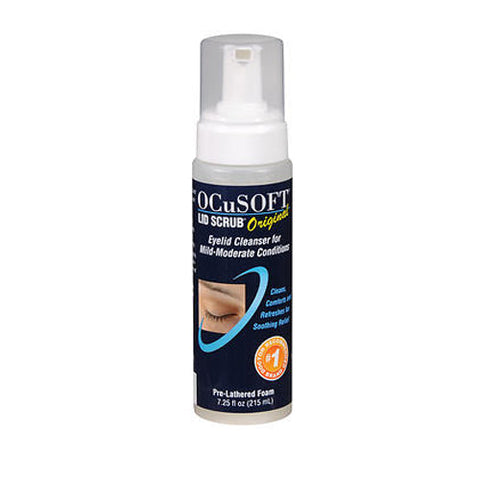 Ocusoft, Lid Scrub Foaming Eyelid Cleanser, 7.25 Oz