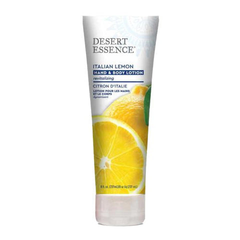Desert Essence, Italian Lemon Hand & Body Lotion, 8 Oz