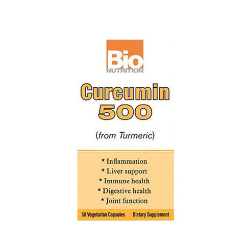 Bio Nutrition Inc, Curcumin 500, 50 Veg Caps