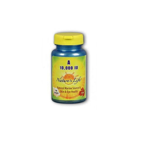 Nature's Life, Vitamin A, 10,000 IU, 100 Caps