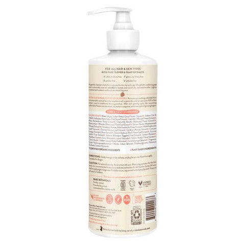 Babo Botanicals, Moisturizing Baby Shampoo & Wash, 16 Oz