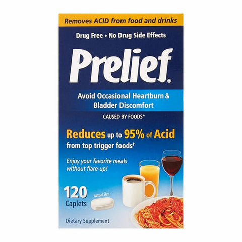 Prelief, Acid Reducer Tablets, 120 Caps