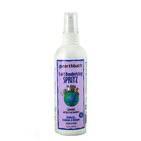 Earthbath, Deodorizing Skin & Coat Conditioning Spritz, Lavender 8 oz