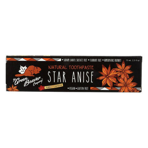 Green Beaver, Natural Toothpaste, Star Anise 2.5 fl oz