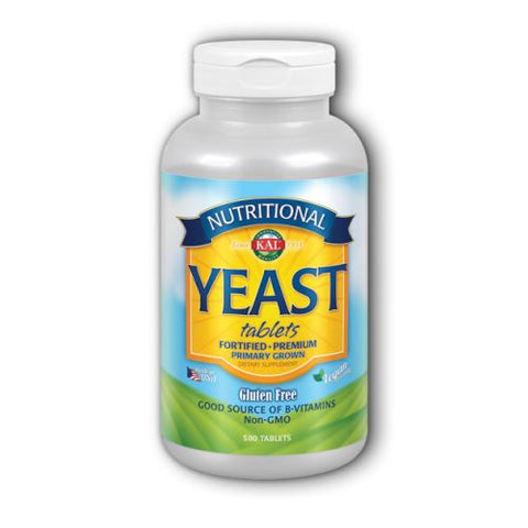 Kal, Nutritional Yeast Tablets, 500 Tabs