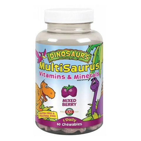 Kal, MultiSaurus, Mixed Berry 60 Chews