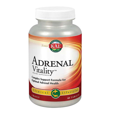 Kal, Adrenal Vitality, 60 Tabs
