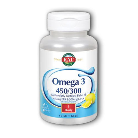 Kal, Omega 3 450/300, 60 Softgels