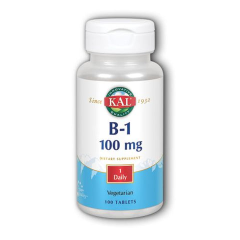Kal, B-1, 100 mg, 100 Tabs