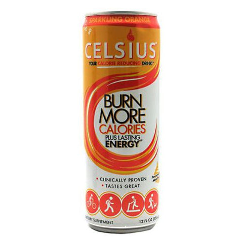Celsius, Celsius, Orange 12/12oz