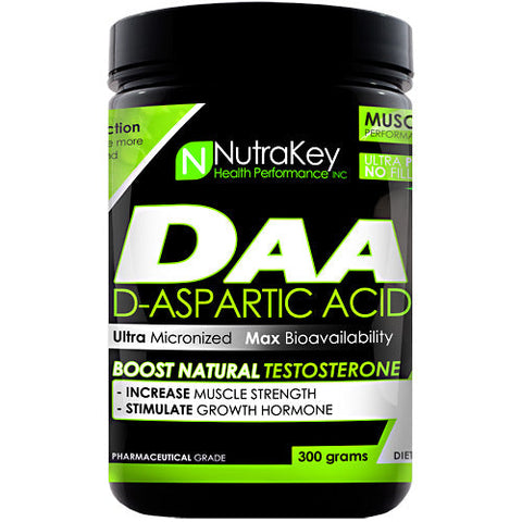 Nutrakey, D-ASPARTIC ACID, 300 grams