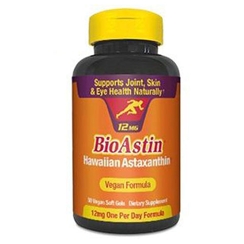 Nutrex Hawaii, Bioastin, 12 Mg, 50 Veg Soft Gels
