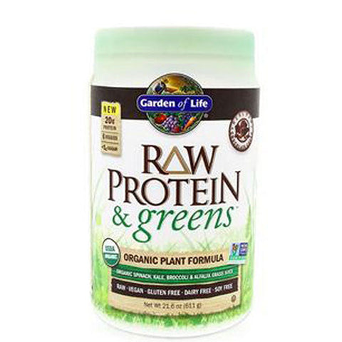 Garden of Life, Raw Protein and Greens, Chocolate 611g