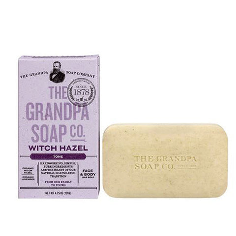 Grandpa's Brands Company, Bar Soap, Witch Hazel 4.25 oz