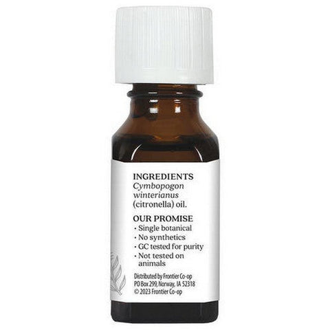 Aura Cacia, Essential Oil Citronella, (cymbopagon nardus) 0.5 Fl Oz