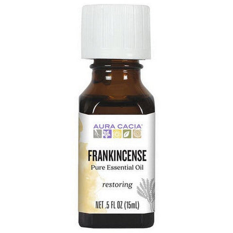 Aura Cacia, Essential Oil Frankincense, (boswella carteri) 0.5 Fl Oz