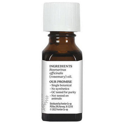 Aura Cacia, Essential Oil Rosemary, (rosemarinus officinalis) 0.5 Fl Oz