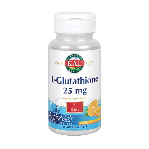Kal, L-Glutathione Orange, 90 Count