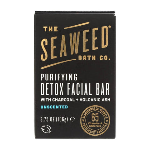 Sea Weed Bath Company, Purifying Detox Facial Soap Bar, 3.75 Oz