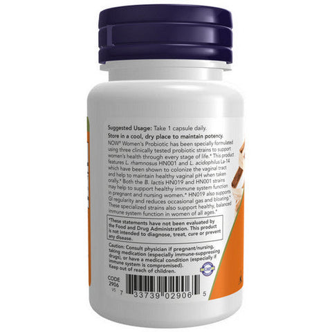Now Foods, Women's Probiotic 20 Billion, 50 Vegcaps
