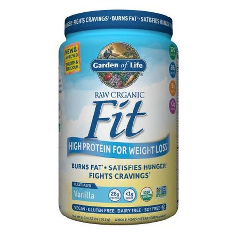 Garden of Life, Raw Organic Fit, Vanilla 32.2oz