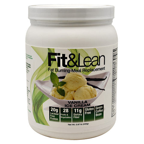 Maximum Human Performance, Fit & Lean Fat Burning Meal Replacement, Cookies & Cream 1 lbs