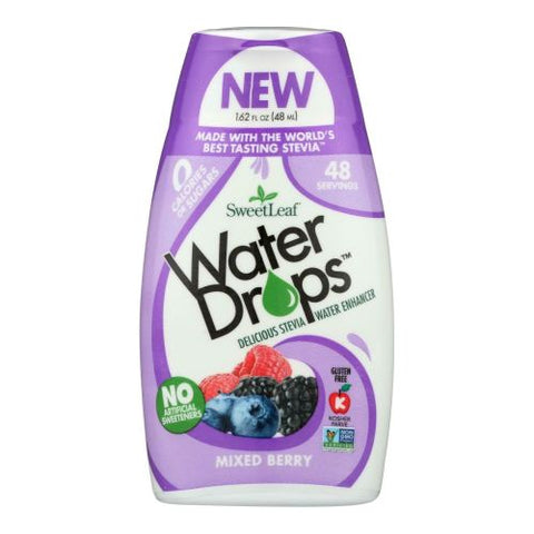 Sweetleaf Stevia, Waterdrops, Mixed Berry 1.62 Oz