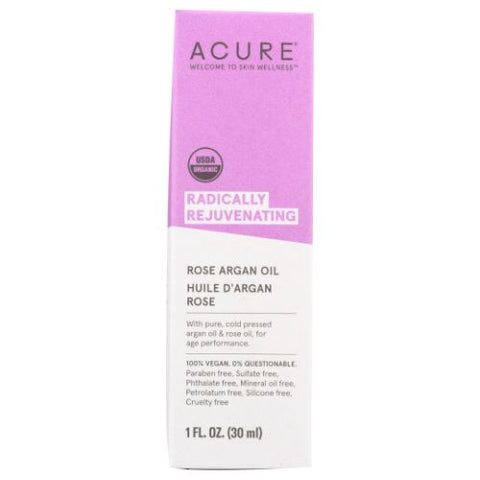 Acure, Rose Argan Oil, 1 Oz