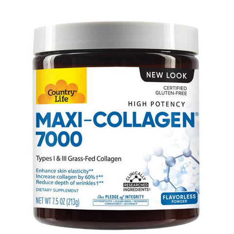 Country Life, Maxi Collagen C & A + Biotin, 7.5 Oz