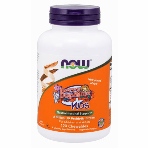 Now Foods, Berrydophilus Kids, 120 Chewables