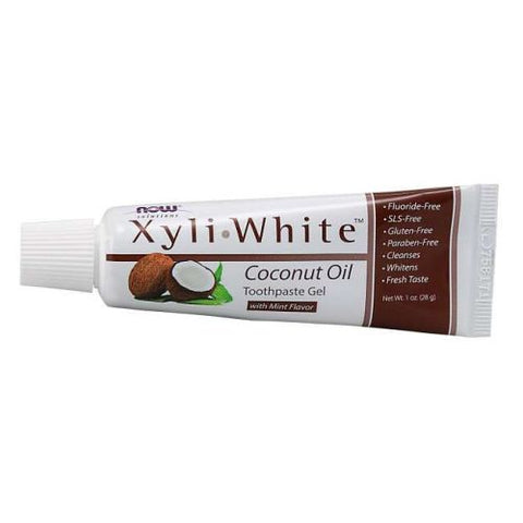 Now Foods, XyliWhite Coconut Oil Toothpaste Gel, 6.4 Oz