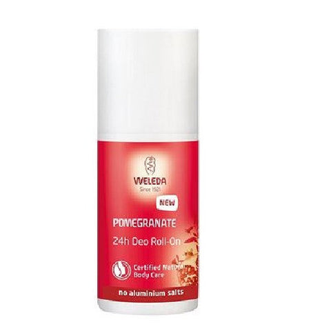 Weleda, Pomegranate 24hr Roll-On Deodorant, 1.69 Oz
