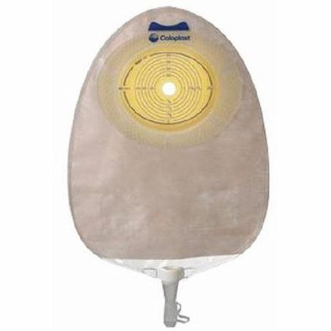 Coloplast, Urostomy Pouch SenSura One-Piece System 10-3/8 Inch Length, Maxi 3/8 to 3 Inch Stoma Drainable Flat, Box Of 10