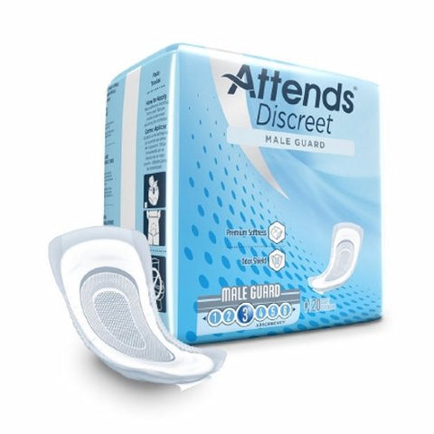 Attends, Bladder Control Pad 12-1/2 Inch Length Heavy Absorbency ADMG20, Case Of 6