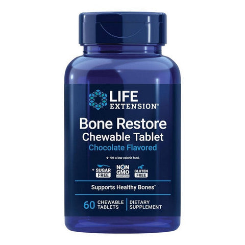 Life Extension, Bone Restore Chocolate, 60 Tabs