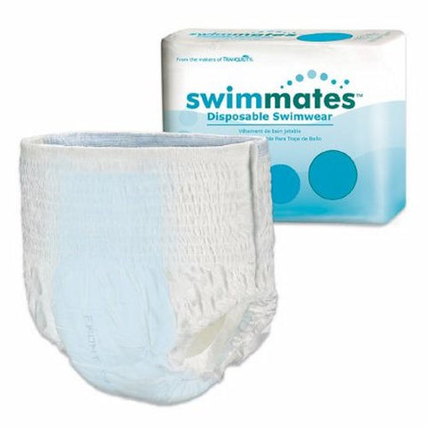 Principle Business Enterprises, Unisex Adult Bowel Containment Swim Brief, Count of 12