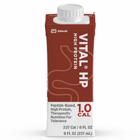 Abbott Nutrition, Oral Protein Supplement Vital High Protein Unflavored 8 oz. Container Carton Ready to Use, 8 Oz