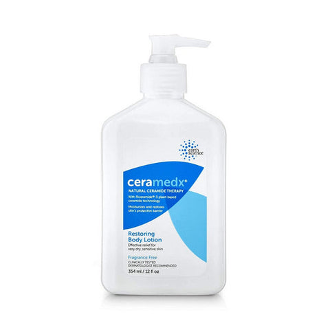 Ceramedx, Restoring Body Lotion Fragrance Free, 12 Oz