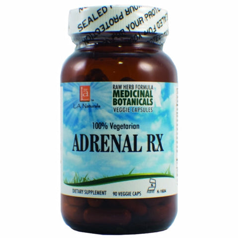 L. A .Naturals, Adrenal RX Raw Formula, 90 Veg Caps