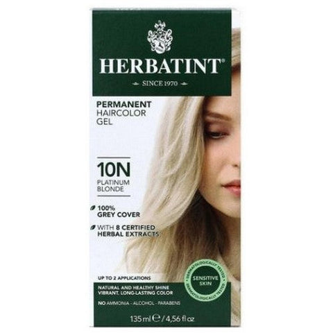 Herbatint, Herbatint Permanent Platinum Blonde (10n), 4 Oz