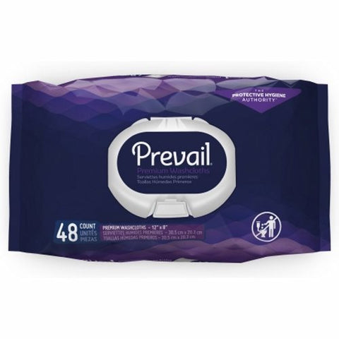 First Quality, Personal Wipe Prevail Premium Soft Pack Aloe / Vitamin E / Chamomile Fresh Scent 48 Count, 1 Pack