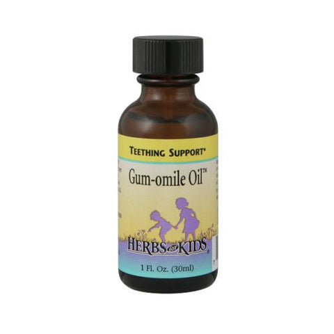 Herbs For Kids, Gum-Omile Oil Alcohol-Free, 1 Fl Oz