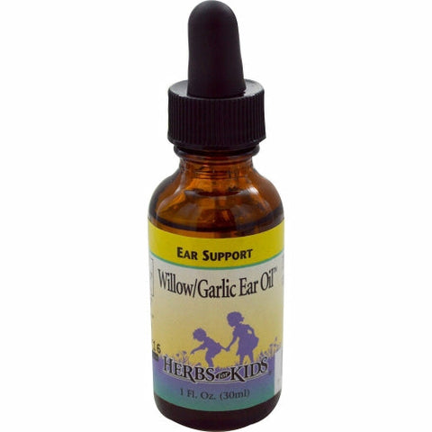 Herbs For Kids, Willow/Garlic Oil Alcohol-Free, 1 Fl Oz
