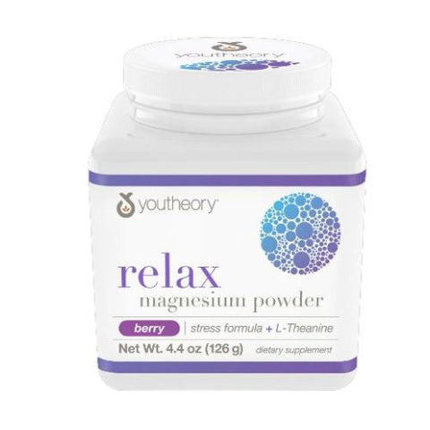 Youtheory, Magnesium Powder, 4.4 Oz